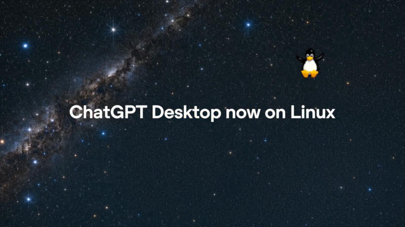Десктопное приложение ChatGPT теперь доступно для Linux
