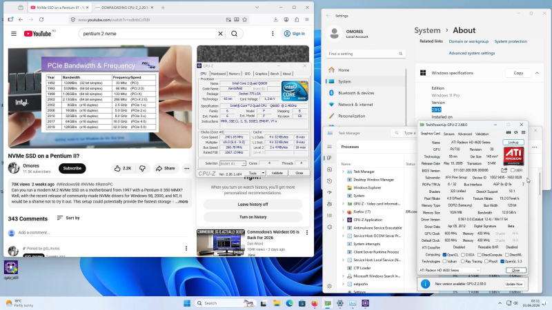 Запуск Windows 11 на старом оборудовании