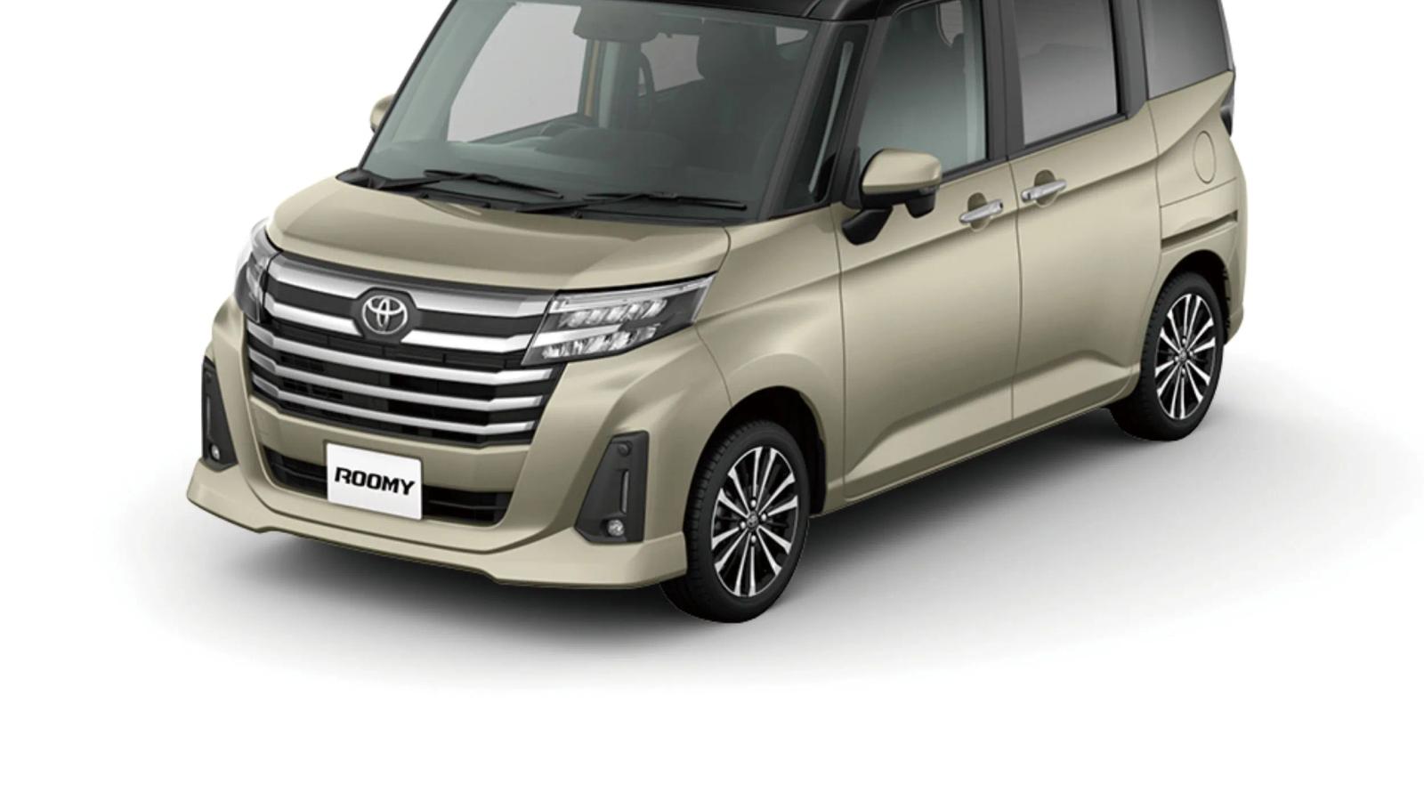 Toyota Roomy получил обновлённый набор опций и возможность полного привода за дополнительную плату