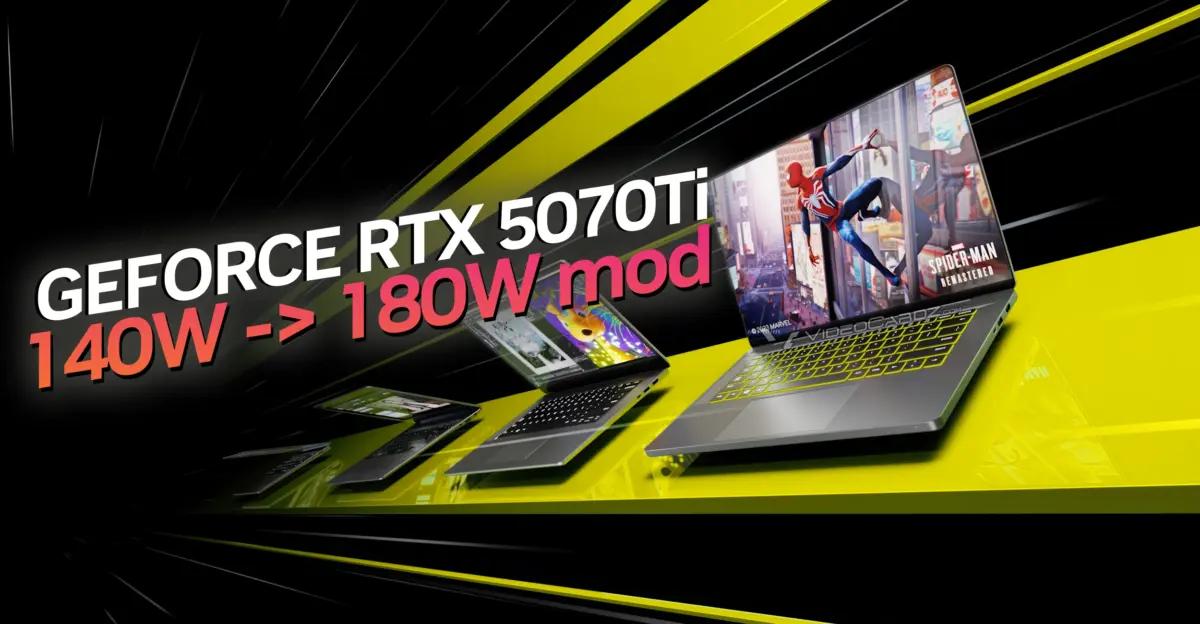 NvpwrControl: как поднять пределы мощности ноутбуков с GeForce RTX 50 и ускорить игры