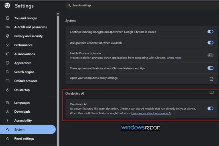 Новые требования для работы ИИ в Google Chrome