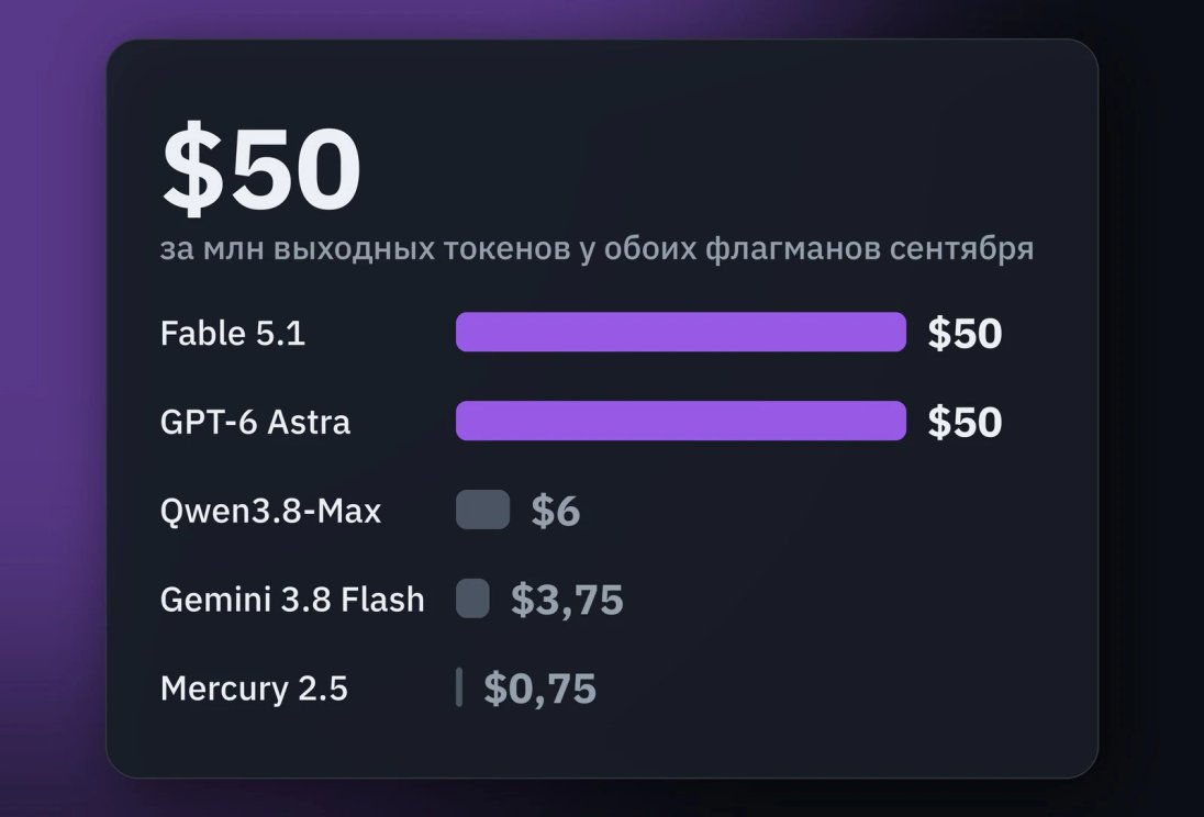 Сентябрь 2026: какие API‑сервисы выбрать — от Fable 5.1 до дешёвой Gemini Flash