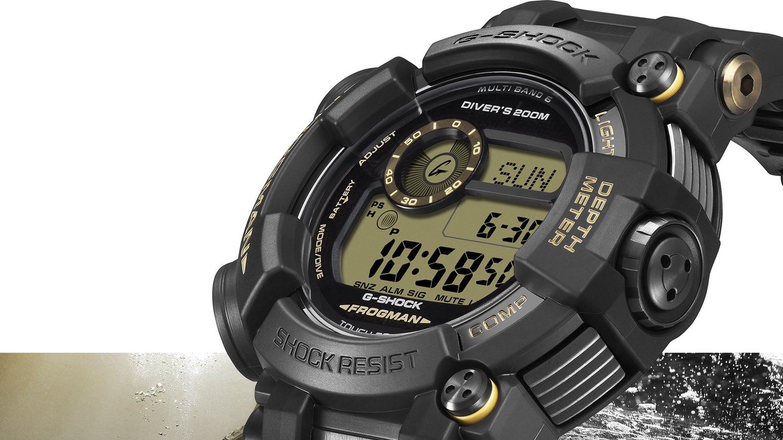 Casio G‑Shock Frogman GWF‑D1000BC‑1JF: сапфировое стекло, батарея почти два года и защита до 200 м