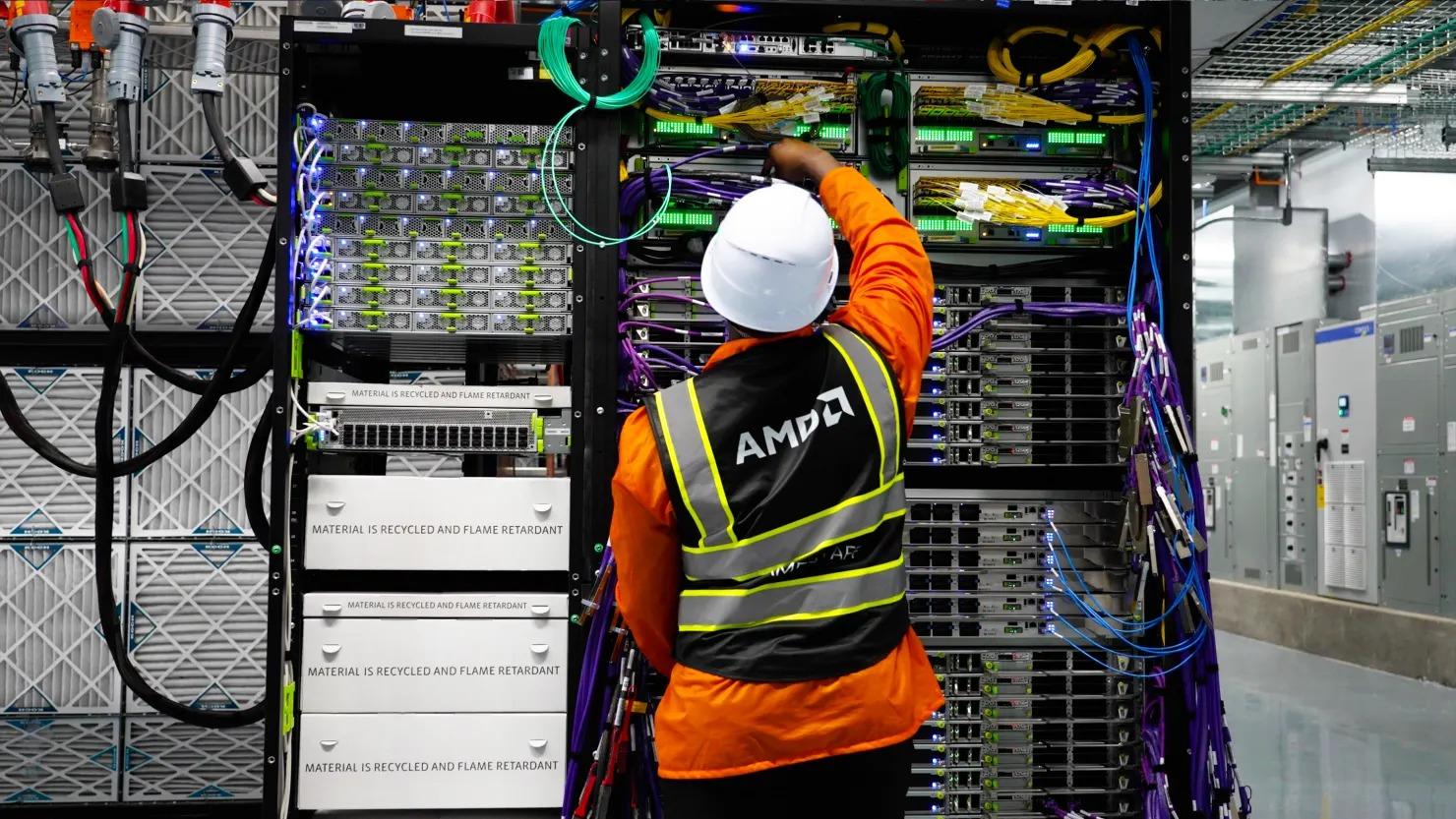 AMD выпустила суперсервер для лидеров ИИ