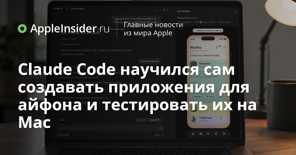 Искусственный интеллект создает приложения
